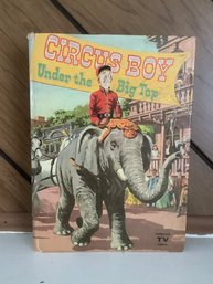 Circus Boy Under The Big Top Book