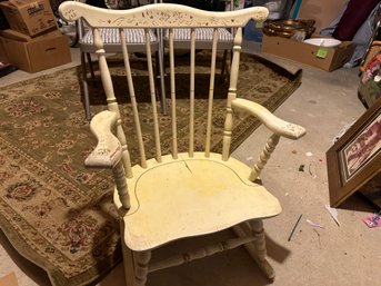 Childs Vintage Rocker By Oak Hill Fitchburg Mass.