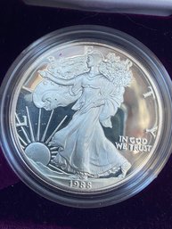 1988 American Eagle Silver One Dollar Proof