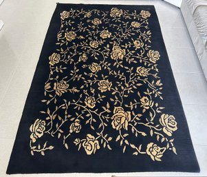 A Modern Wool Area Rug By Safavieh