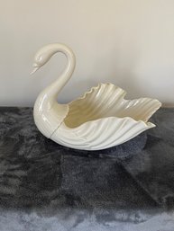 Vintage Lenox Swan Form Bowl / Basket / Planter