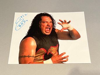 Super Crazy 8x10 Signed Wrestling Photo