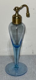 Antique Blue Atomizer Perfume Bottle