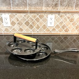 A Stove-top 'Perfect Slider' Pan (2-piece)