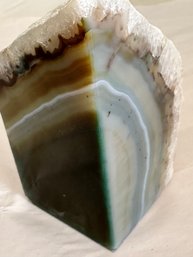 Green Crystal Agate, 1 LB 12 Oz, 5 Inches  Tall