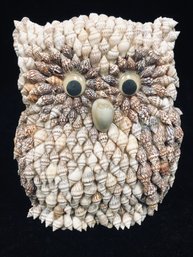 Seashell Owl Statue