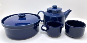 Vintage Waechtersbach Set From Spain:Teapot, Covered Casserole, Creamer & Bowl