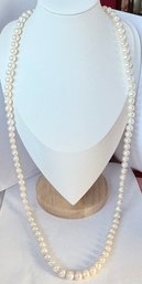 GORGEOUS LARGE PEARL 36' NECKLACE