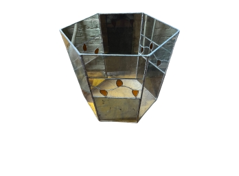 6-sided Leaded Stained Glass Enclosure