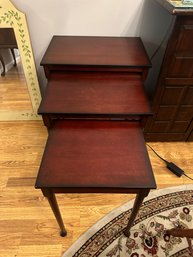 Set Of Bombay Wooden Nesting Tables