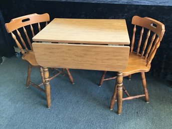 Drop Leaf Table And Chairs