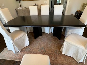 Danish Modern Vejle Dining Table With Two Leaves