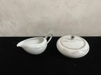 Mikasa Cream And Sugar Dish Set