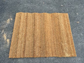 A New Unused Cocoa Rubber Backed Mat - 39 X31