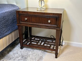 Hooker Furniture Wooden Night Stand With Electrical Panel, 2 Of 2