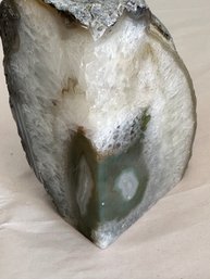 Agate Crystal, 2 LB 4 Oz, 4 1/2 Inches Tall