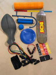 Exercise Equipment:rollers, Balance Board, Pilates, Massager, Jump Rope, Bands