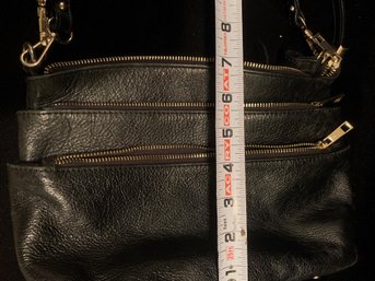 Black Zippered Purse