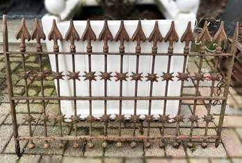 Antique Wrought Iron Window Guard/Gate