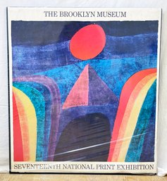 A Brooklyn Museum Print Exhibit Poster - Framed