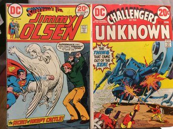 (2) DC Comics - Jimmy Olsen & Challengers Of The Unknown - L