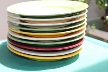 9 In Pier 1 Colorful Plates