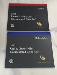 2012 United States Mint Uncirculated Coin Set