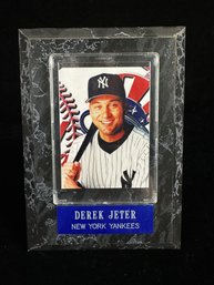 Derek Jeter New York Yankees Collectible Framed Baseball Card