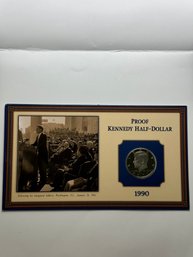 1990 Proof Kennedy Half Dollar