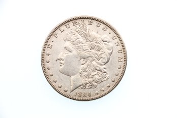 1884  Silver Morgan Dollar Coin