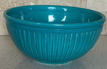 Vintage Teal Mixing Bowl