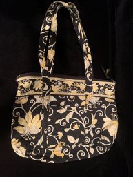 Vera Bradley Yellow And Black Purse