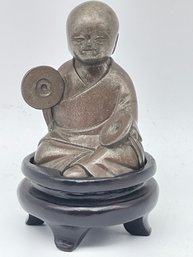 Vintage Brass/metal / Buddha  Statue. (3)