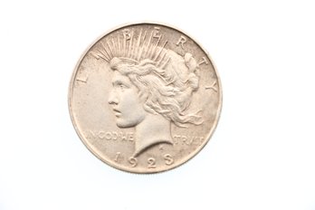 1923  Silver Peace Dollar Coin