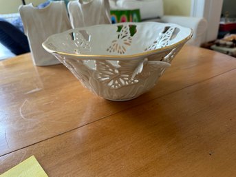 Lenox Butterflies And Lace Bowl