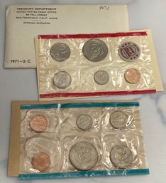 1971 United States Mint Uncirculated Coin Set