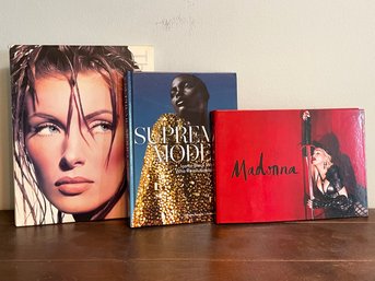 Coffee Table Books - Makeup, Supreme Models, Signed Madonna Classics