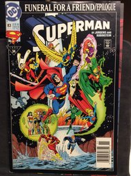 1993 DC Comics Superman Funeral For A Friend/Epilogue #83 - L