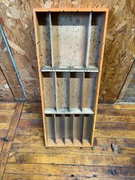Vintage 'Shuredge' Wooden File Drawer/Box