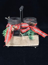 Christmas Mason Jar Holders