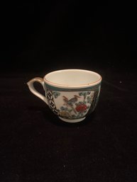 Gold Imari Hand Painted Tea Cup