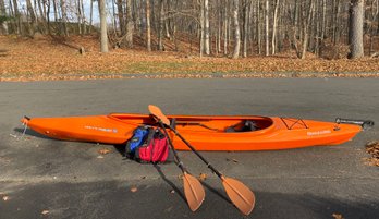Wilderness Pamlico 160 Tandem Kayak With Life Vests And 2 Collapsible Paddles