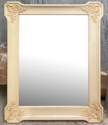 A Large Carved Wood Framed Mirror By Thomasville Impressions