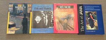 Trio Of Books On Edvard Munch Paired With American Journal Of Medicine