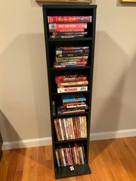 CD Rack With Contents