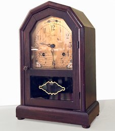 An Antique New Haven Mantle Clock - AS IS
