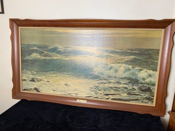 Ocean  Art Print On Canvas