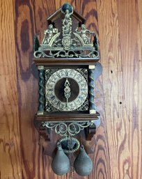Antique Dutch Nu Elck - Syn-Sin - Zaan Weight Clock