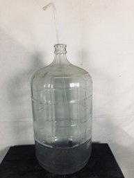 Tall Glass Car Boy Bottle With Siphon