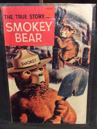 1969 The True Story Of Smoky The Bear Comic Book - L